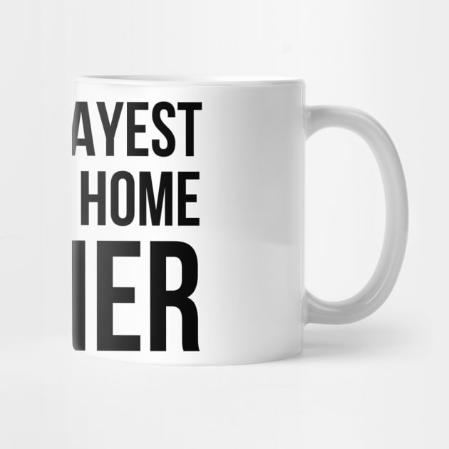 Worlds Okayest Work From Home Teacher by simple_words_designs